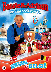 DVD: Bassie & Adriaan Op Reis Door Europa - Deel 5: Denemarken En België