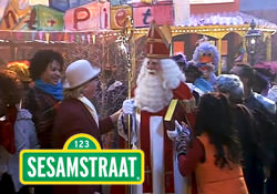 Sinterklaas in Sesamstraat